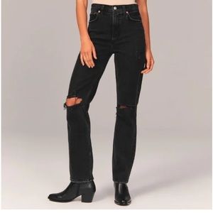 Abercrombie 90’s straight ultra high sz31 long